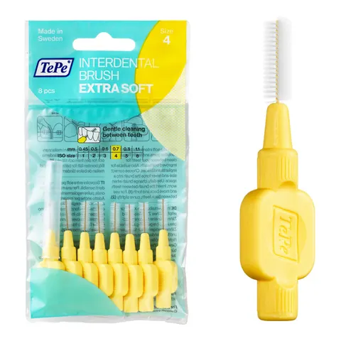 TePe Extra Soft interdental brushes 0,7 mm 8 pc – image 1