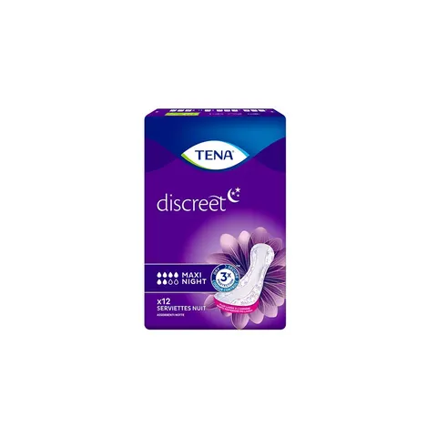 Tena Lady Maxi Night Pads 12 units – image 1