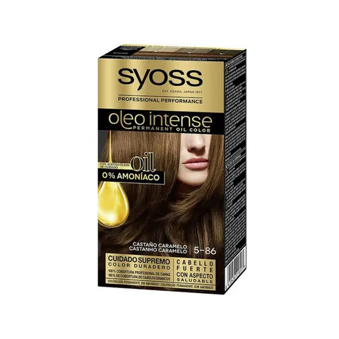 Permanent Dye Syoss Light Brown N 5,86 – image 1