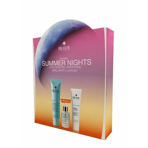 Rilastil Aqua Night Routine Mask 3-teiliges Etui – Bild 1