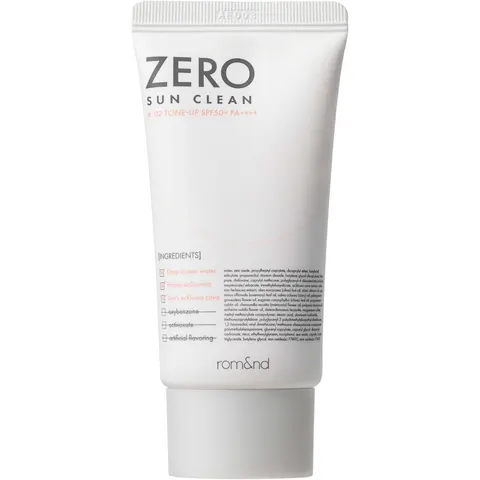 rom&nd Zero Sun Clean 02 Tone Up – Aprikos 50 – Bild 1