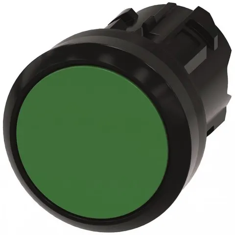 SIEMENS ACT00 0AB40-0AA0 - SIRIUS ACT pushbutton, Ø 22 green – image 1
