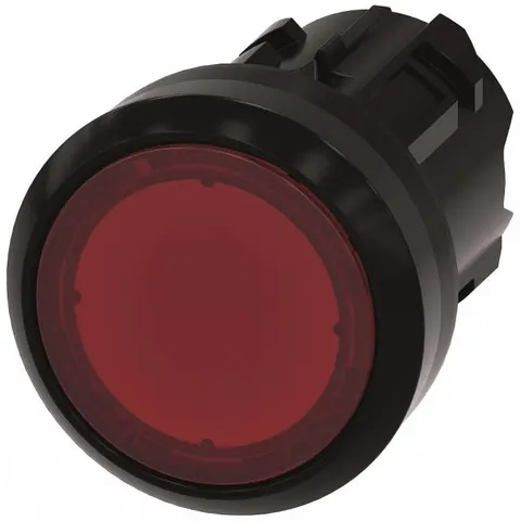 SIEMENS ACT01 0AB20-0AA0 - Illuminated pushbutton SIRIUS ACT, Ø 22 red – image 1