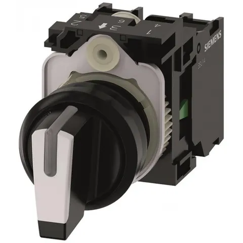SIEMENS ACT 2BL60-1NA0 - Toggle switch, 2 NO, 3 switch positions, latching – image 1