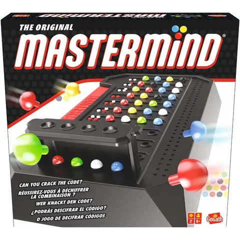Mastermind The Original – Classic Code Cracking Strategy Game for 2 Players (Ages 8+) – image 1