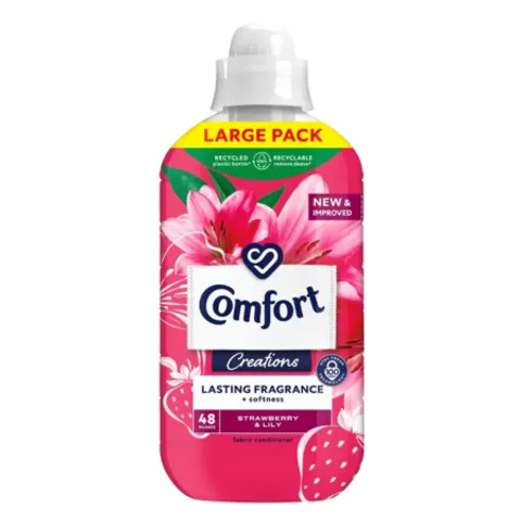 Comfort Creations Aardbeien Glansspoelmiddel - 1400ml – afbeelding 1