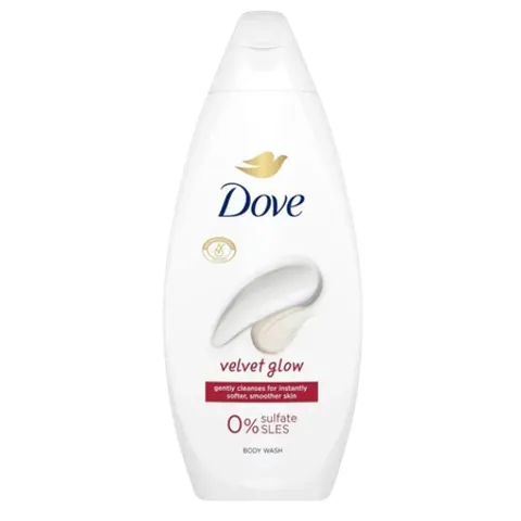 Dove Velvet Glow Bagnoschiuma – 225 ml – immagine 1