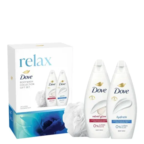 Dove Relax Body Wash Collection Gift Set – 2 Pcs – image 1