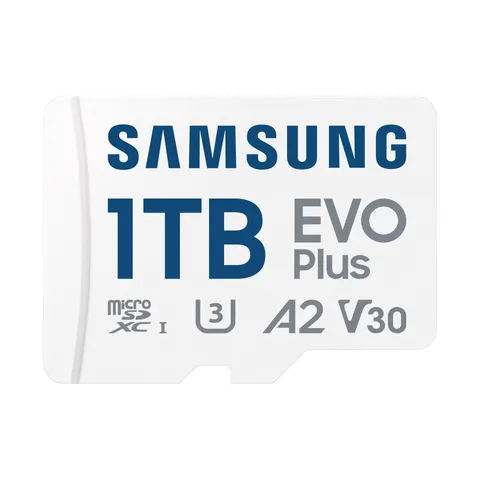 Samsung microSD Card EVO Plus microSD-Karte Retail 1 TB A2 Application Performance Class, v30 Video – Bild 1