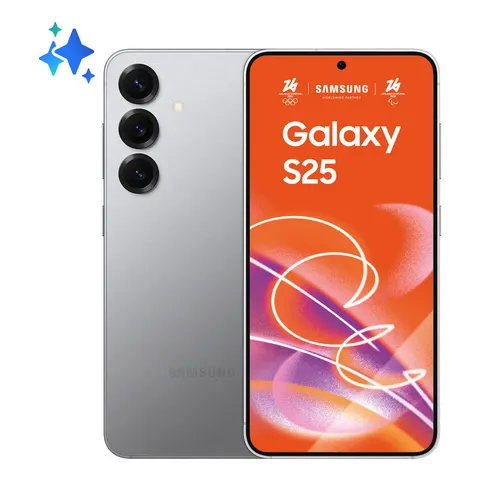 Samsung Galaxy S25 256GB, 256 GB, Silver Shadow – immagine 1
