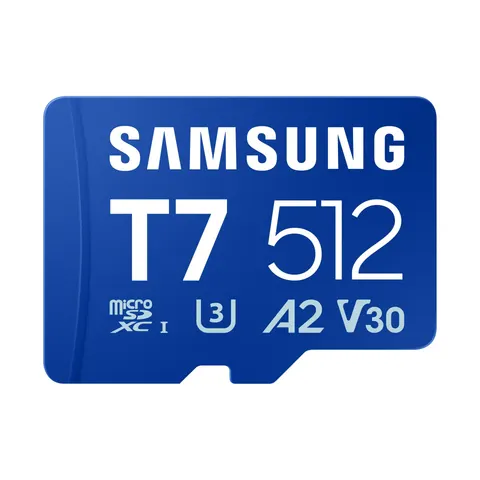 Samsung T7 - 512gb - MicroSDXC - UHS-I – afbeelding 1