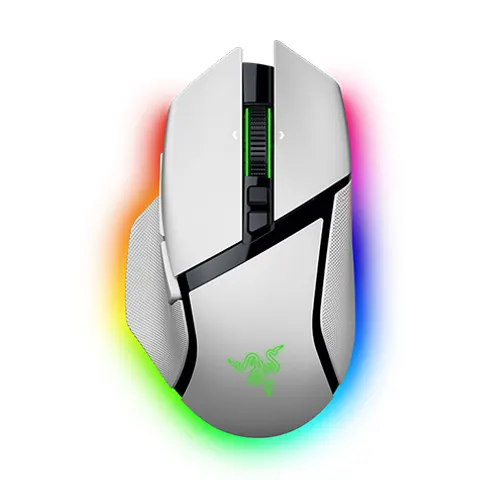 Basilisk V3 Pro 35K Gaming-Maus, Weiß – Bild 1