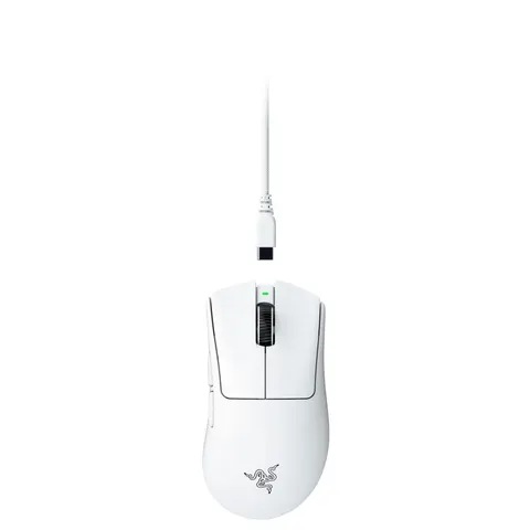 Razer Maus Deathadder V4 Pro weiß – Bild 1