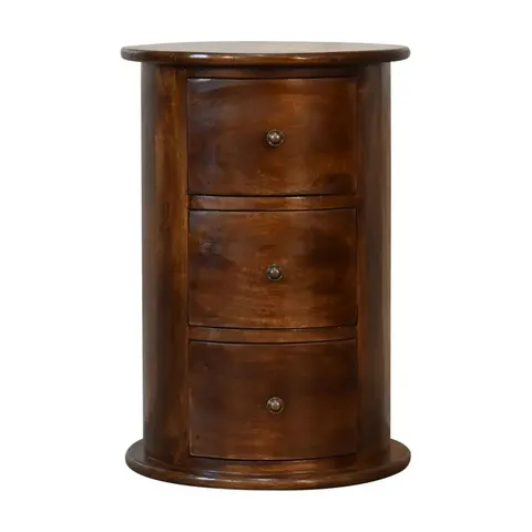 3 Drawer Chestnut Drum – image 1