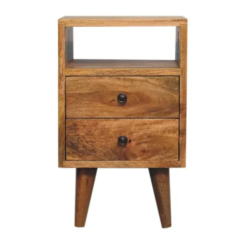 Mini Oak-ish Classic Open Bedside – image 1