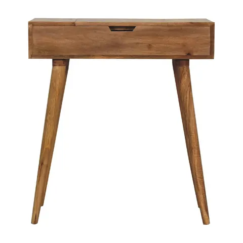 Mini Oak-ish Dressing Table – image 1