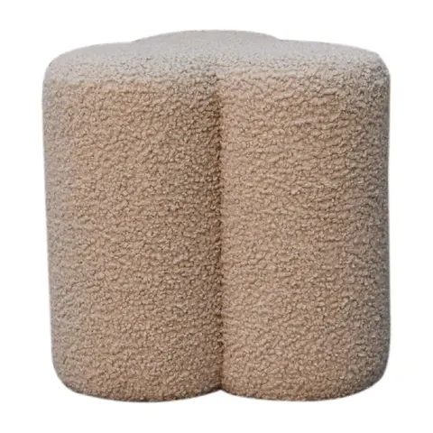 Mud Boucle Clover Footstool – image 1