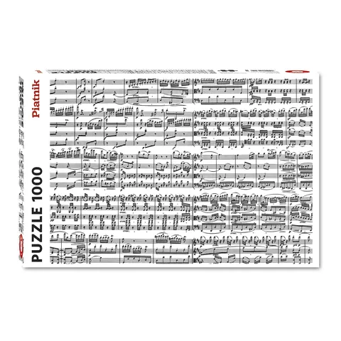 Puzzle 1000 pcs Notes de musique - Piatnik – image 1
