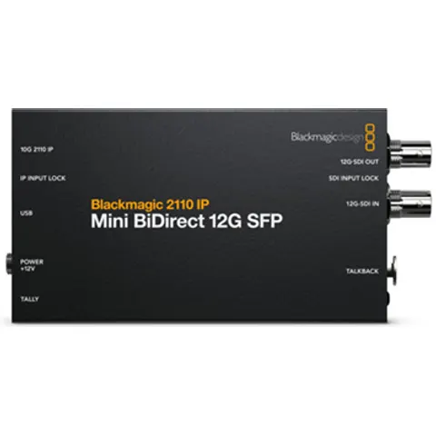 Blackmagic Design 2110 IP Mini BiDirect 12G SFP – immagine 1