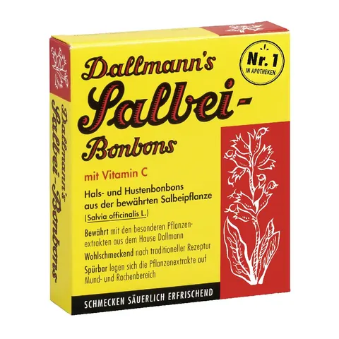Dallmann's Salbeibonbons mit Vitamin C . – Bild 1