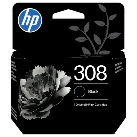 HP 308 (7FP21UE) - Schwarz - Druckerpatrone – 692269 – Bild 1