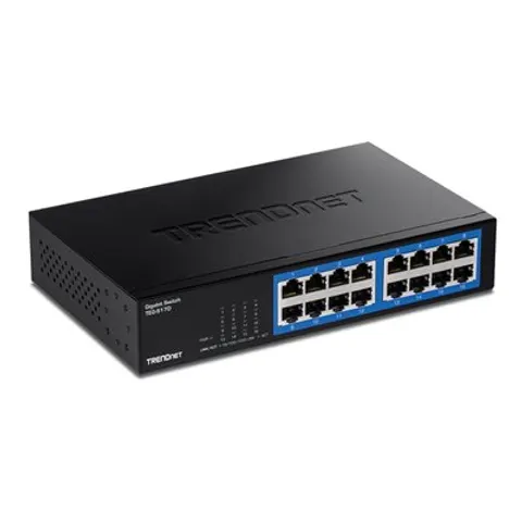 TRENDNET TRN TEG-S17D - Switch, 16 puertos, Gigabit Ethernet – imagen 1