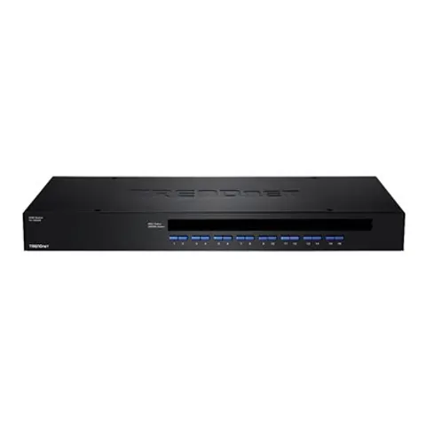 TRENDnet KVM Switch 16-Port USB/PS/2 19" – Bild 1