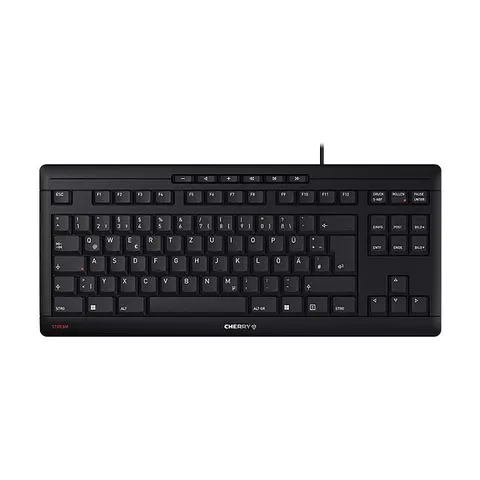 CHERRY JK-8600DE-2 - Keyboard, USB, black, compact, German – image 1