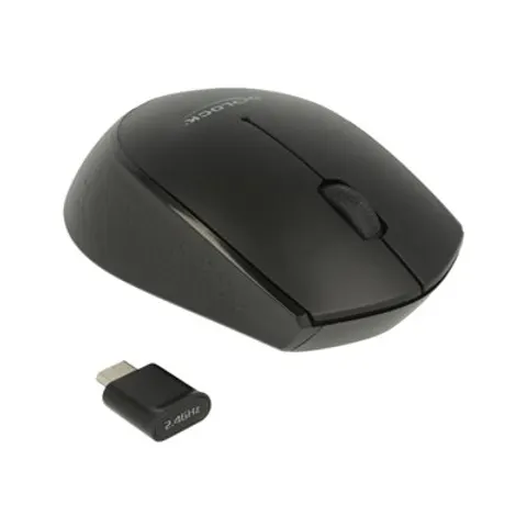 DELOCK 12526 - Mouse, Wireless, Laptop, USB Type-C – image 1