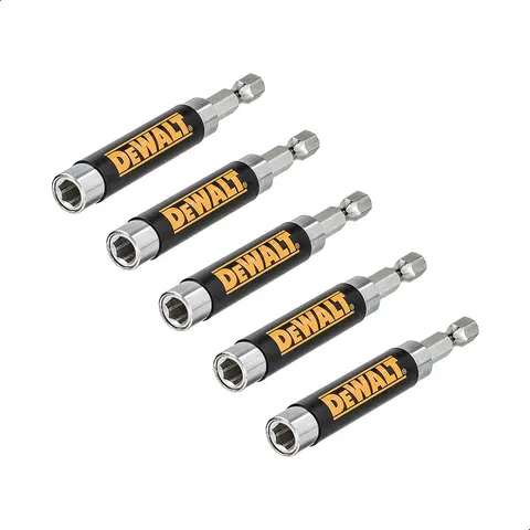 DeWalt 5 Piece Sleeved Magnetic Screwdriver Bit Holder Set – image 1