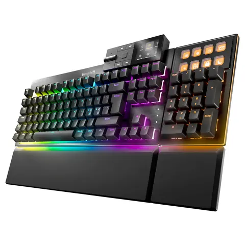 be quiet Dark Mount Silent Linear DE ISO keyboard – Schwarz – Bild 1