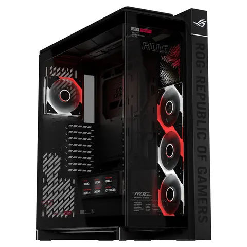ASUS ROG Cronox GR801 ARGB Black | PC-Gehäuse – Schwarz – Bild 1
