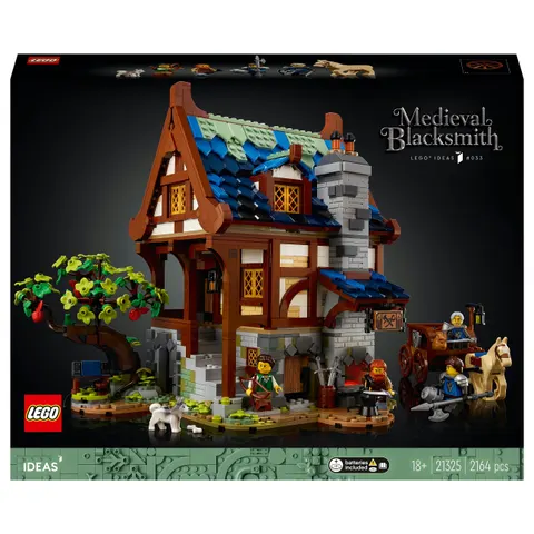 LEGO Ideas Mittelalterliche Schmiede 21325 – Bild 1
