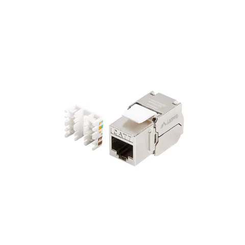 Lanberg - Keystone Module - Toolless - RJ45 - Cat 7 - FTP – afbeelding 1