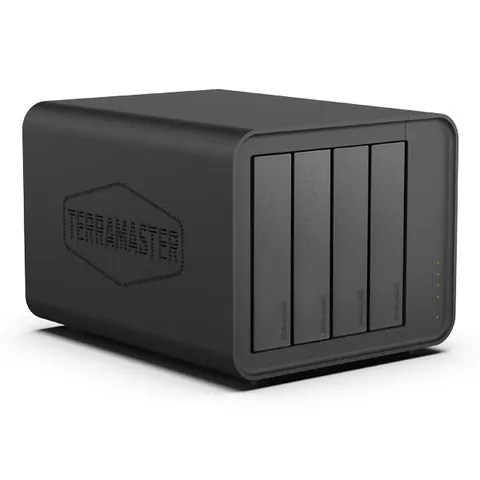 TerraMaster D4-320 array di dischi Desktop Nero – immagine 1