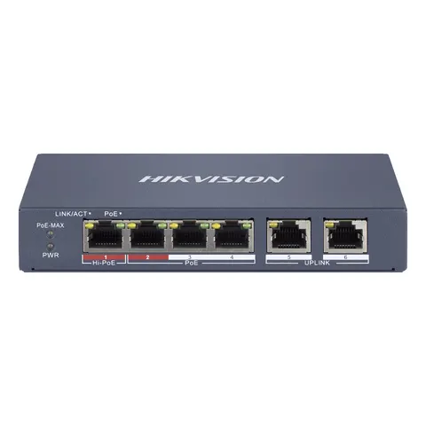 Switch Hikvision DS-3E1106HP-EI – zdjęcie 1