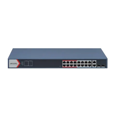 Switch Poe Hikvision DS-3E1318P-EI(B) LinkVu – zdjęcie 1