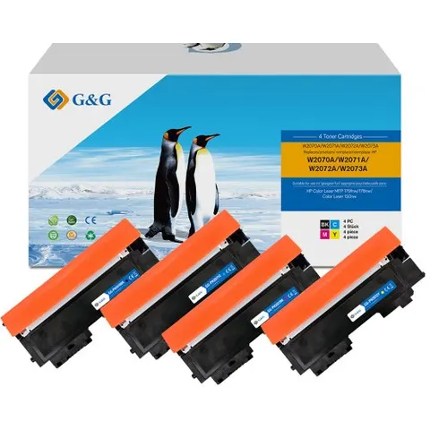 G&G 21450 - Toner, multipack, 117A, compatible, HP – image 1