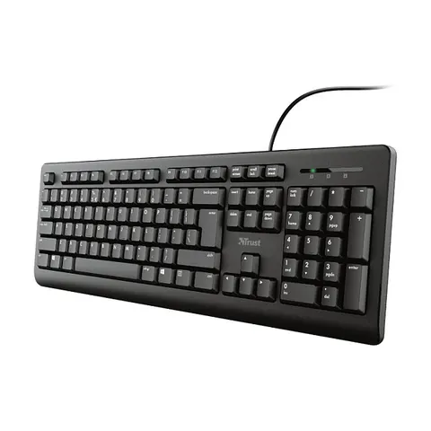 Trust Primo keyboard – Schwarz – 238846 – Bild 1