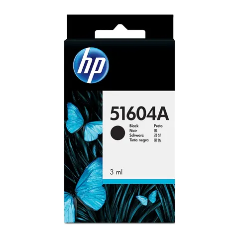 HP Original 51604A Druckerpatrone schwarz 3ml (51604A) – Bild 1