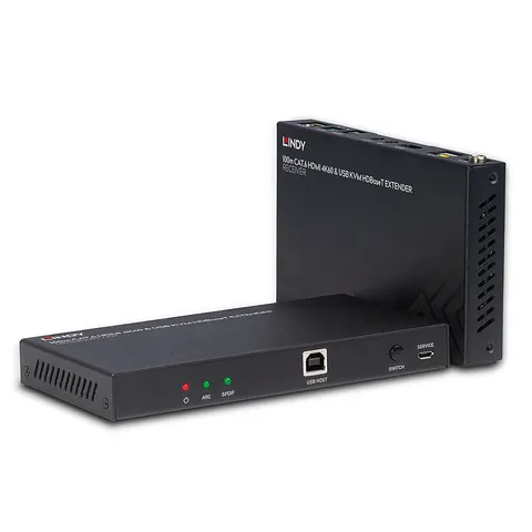 Lindy 38343 Cat.6 HDBaseT KVM Extender – Bild 1