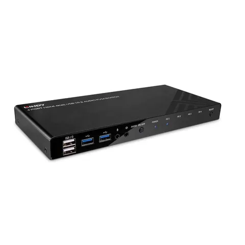 Lindy 39313 4 Port KVM Switcher – Bild 1