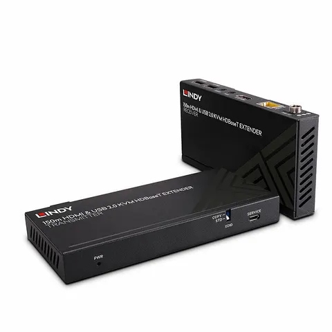 Lindy 39384 CAT.6 HDBaseT KVM Extender, 4K – Bild 1