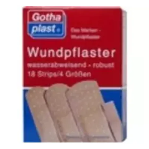 Gothaplast Wundpfl.wasserf.4 Grössen 18stk – Bild 1