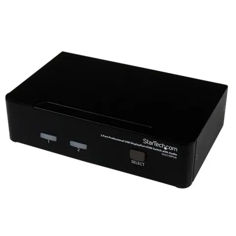StarTech.com 2 Port DisplayPort USB KVM Switch – Bild 1