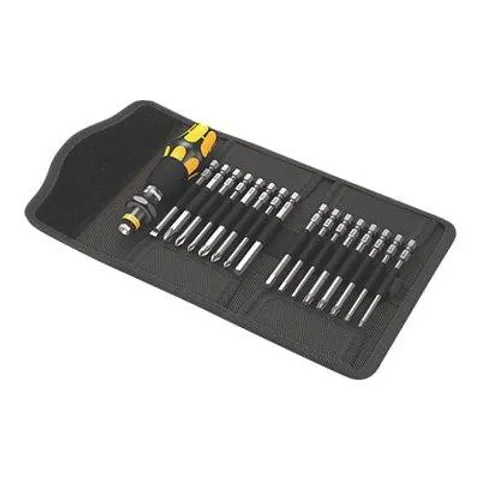 Wera 17 Piece Kraftform Kompakt 60 ESD Screwdriver Set – image 1