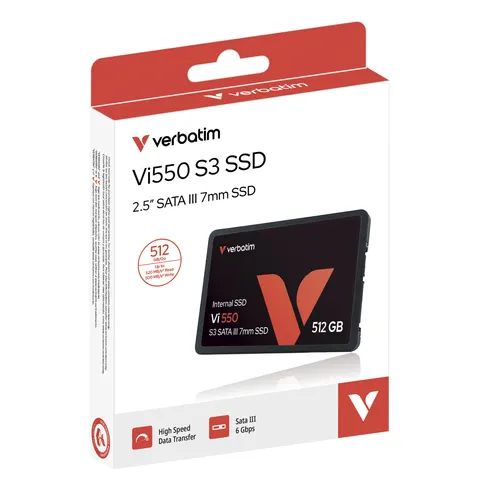 Verbatim Vi550 S3 SATA SSD - 512 GB – Bild 1