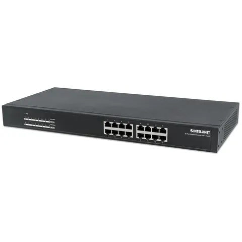 INTELLINET INT 560993 - Switch, 16 puertos, Gigabit Ethernet – imagen 1