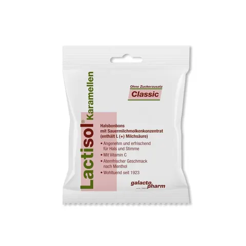 Lactisol Karamellen Classic ohne Zucker – Bild 1
