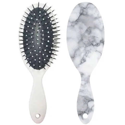 BasicPlus Hair Brush – MARBLEBRUSHROUND – image 1